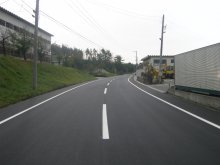 町道工業団地線外舗装補修工事：画像
