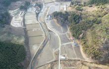 令和元年度 上郷地区水田農業低コスト・高付加価値化基盤整備事業(中山間型)第２工区工事：画像