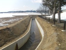平成28年度　萩生地区農村地域防災減災事業（用排水施設整備）第1工区工事：画像